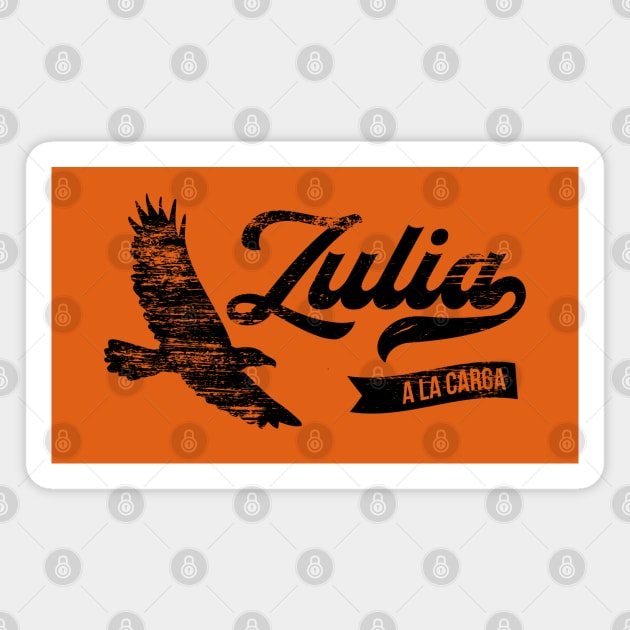 Aguilas Zulia (Black Print) T-Shirt Magnet by somosdelsur